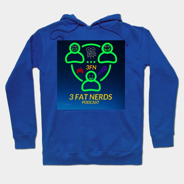 3FN Retro Logo Hoodie by 3FN Podcast